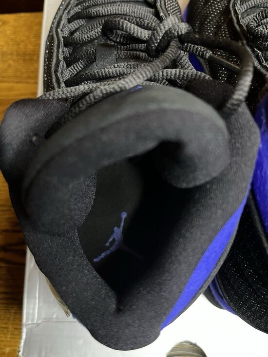 Air Jordan 13 Retro Hyper Royal Black Blue Sneakers 414571-040 Mens Size 10.5 main image 6